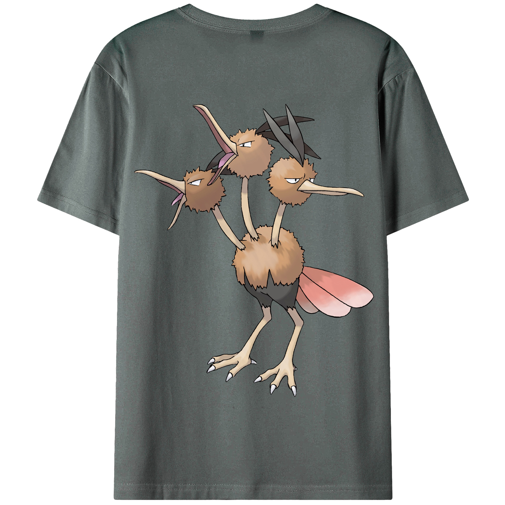 （画像用） ポケットモンスター Pokémon 綿100％半袖Tシャツ（背面プリント）